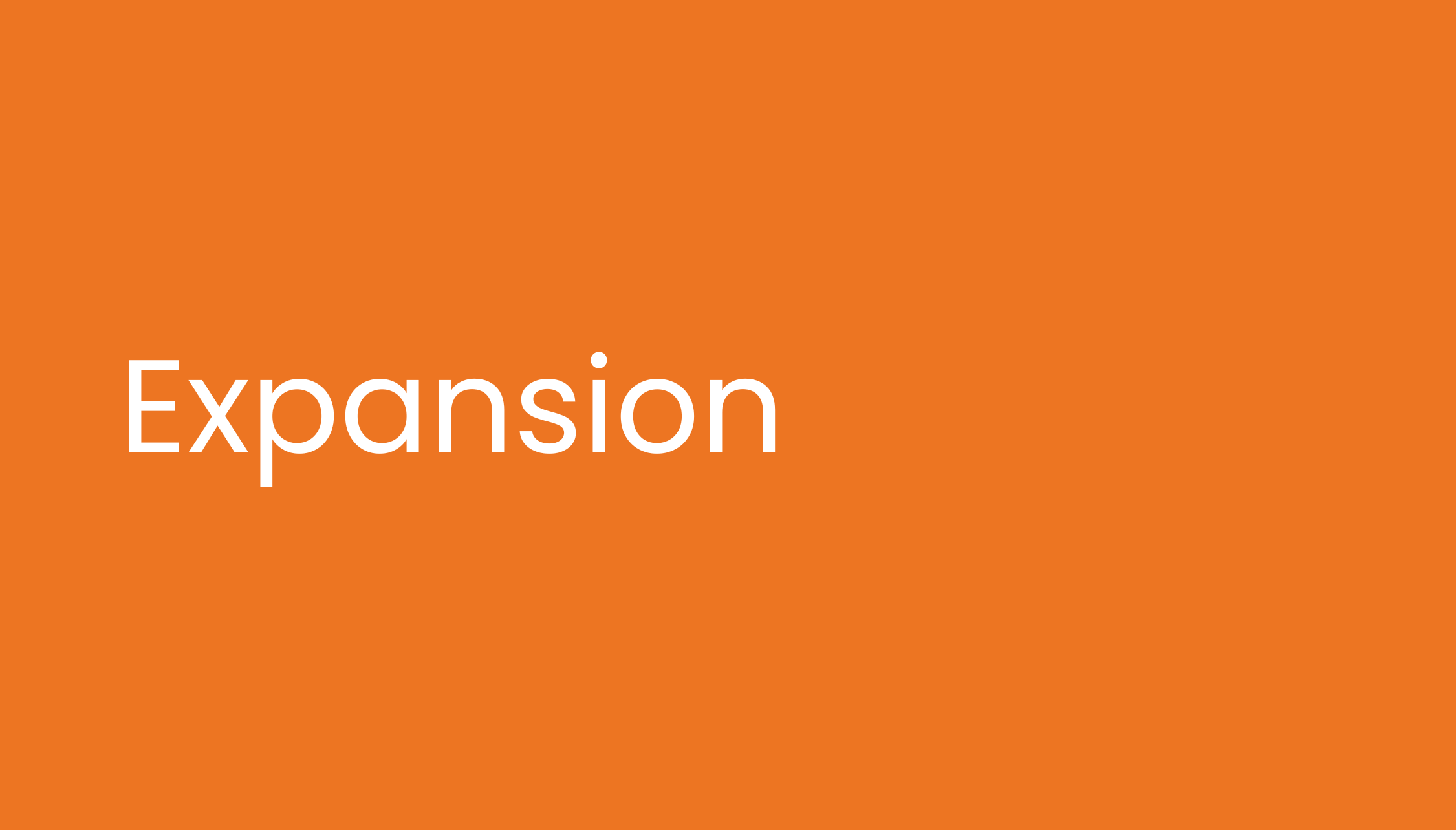 Expansion