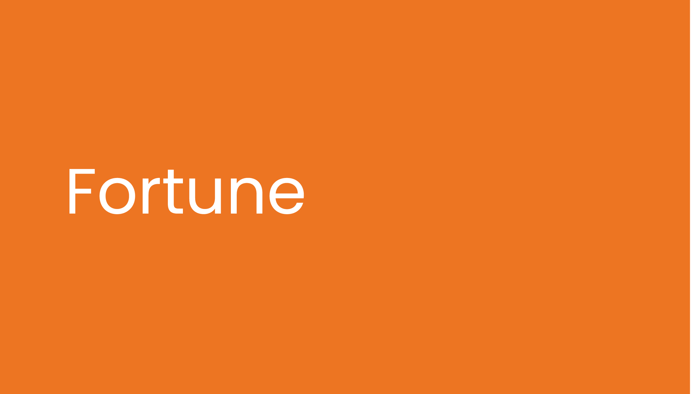 Fortune
