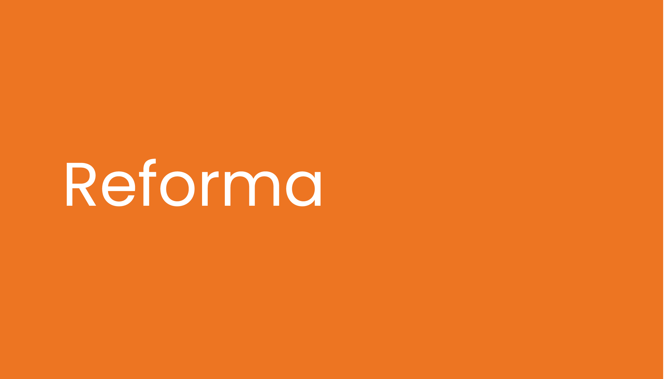 Reforma