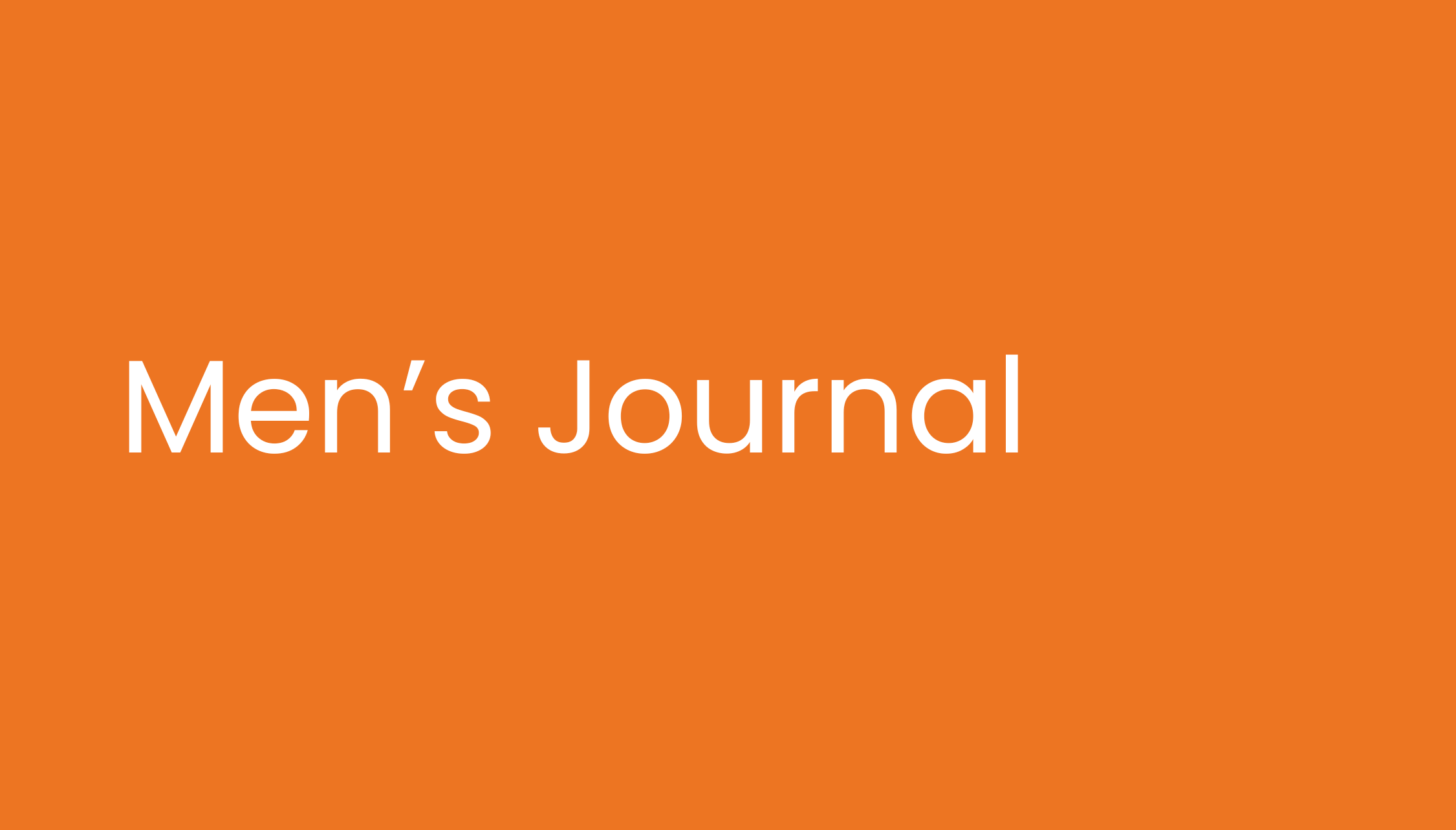 Men’s Journal